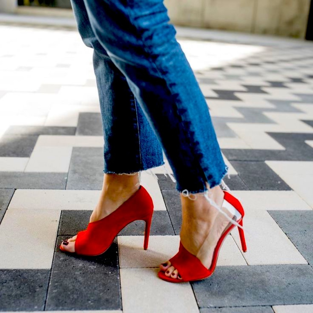 Vince Camuto Red Rivestan Shoes